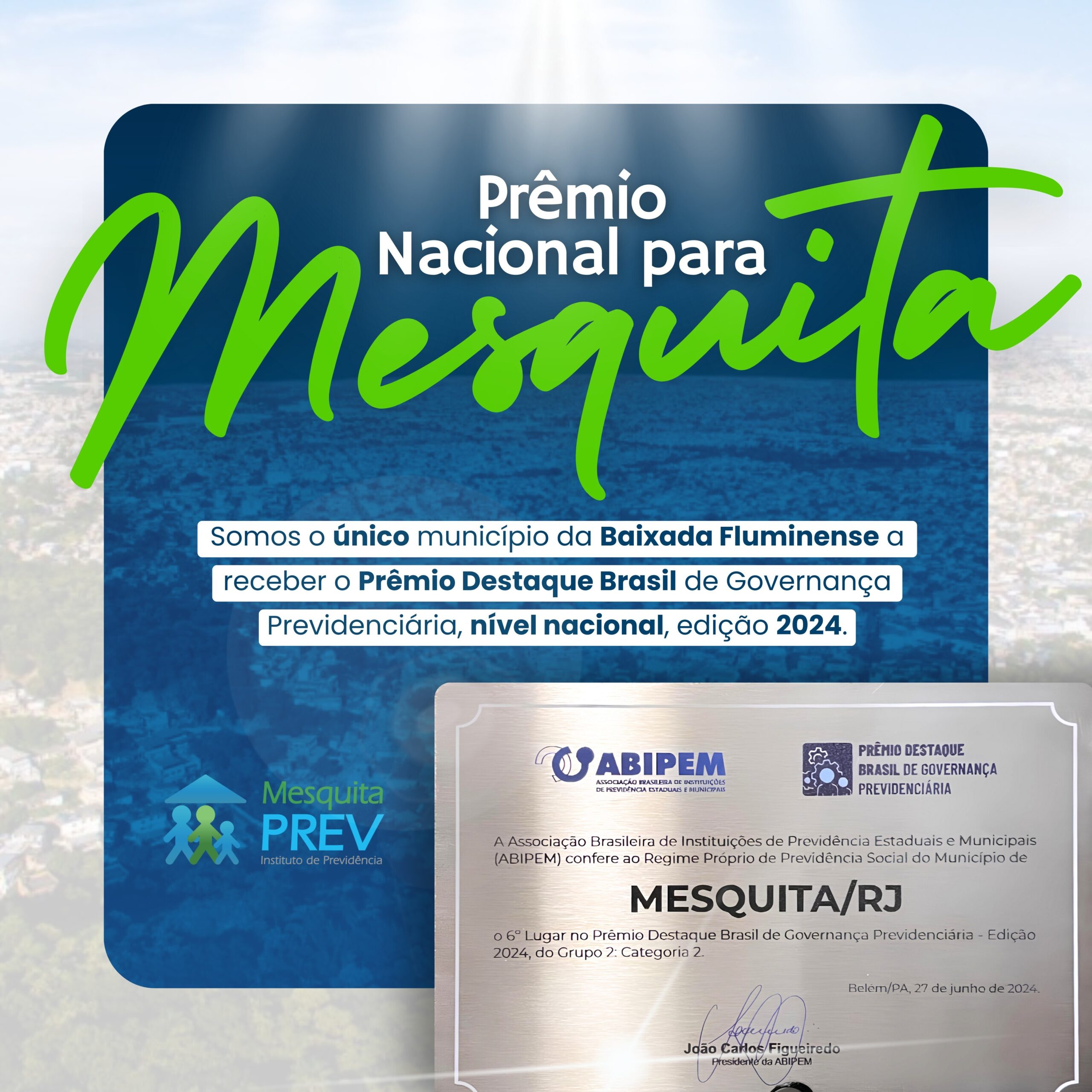 MesquitaPrev - Premio